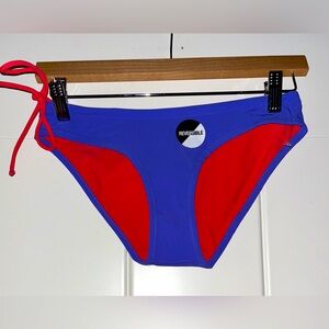 ASICS Kaitlyn‎ Bikini Bottom Reversible Size M Summer Poolside Ocean Beach Surf